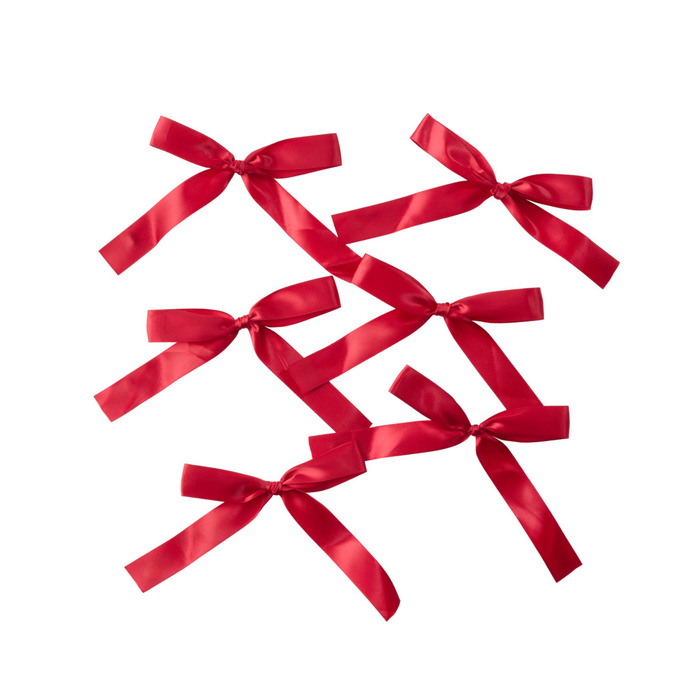 Sløjfe polyester 13 x 15 cm 6-pk.